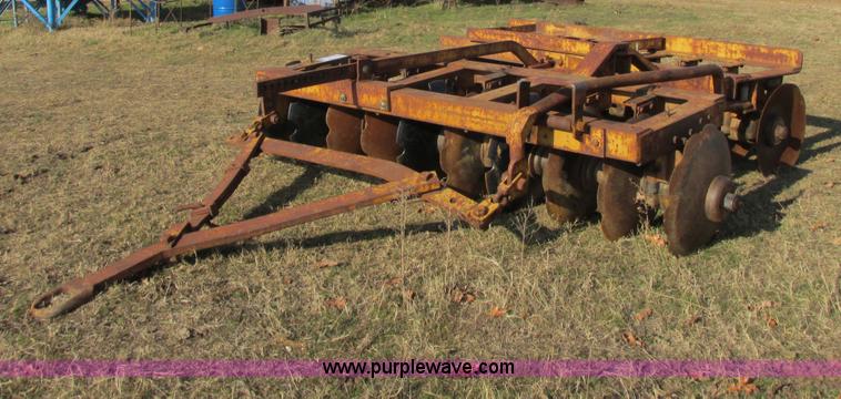 image for item I4951 Towner Village Tools D40 off-set disk harrow