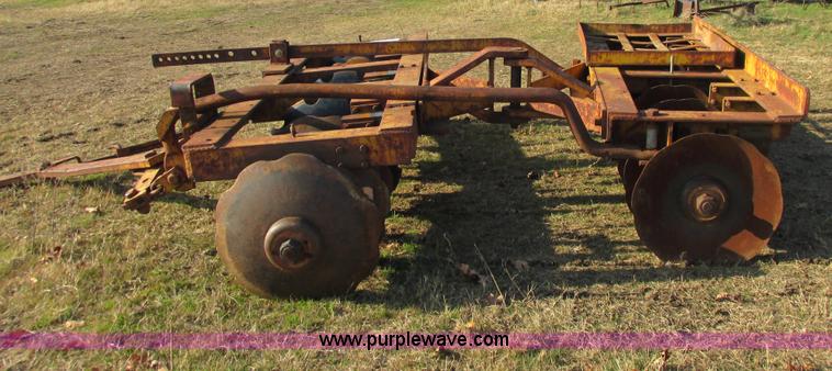image for item I4951 Towner Village Tools D40 off-set disk harrow