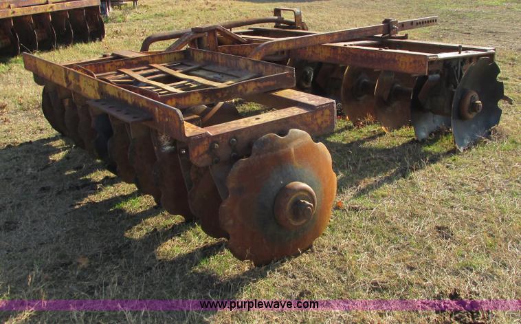 image for item I4951 Towner Village Tools D40 off-set disk harrow