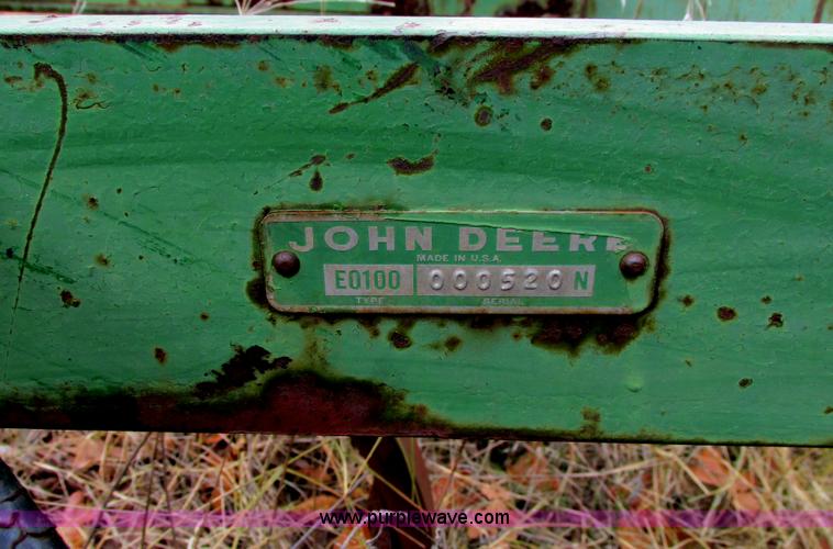 image for item I4953 John Deere spring tooth harrow