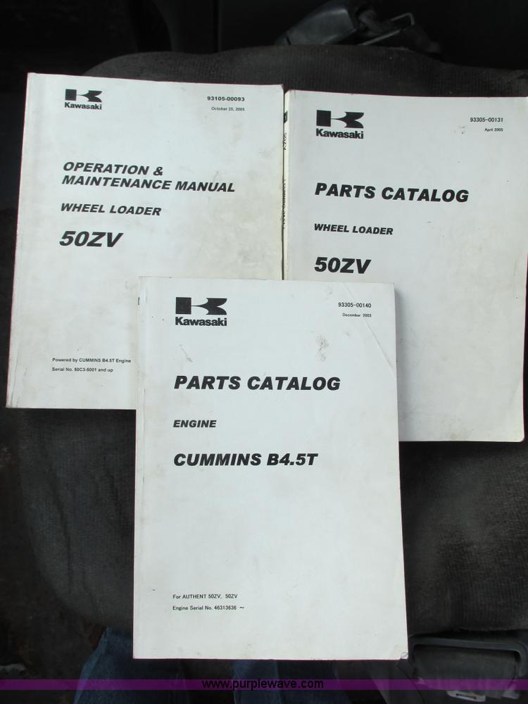 image for item I4965 2006 Kawasaki 50ZV wheel loader