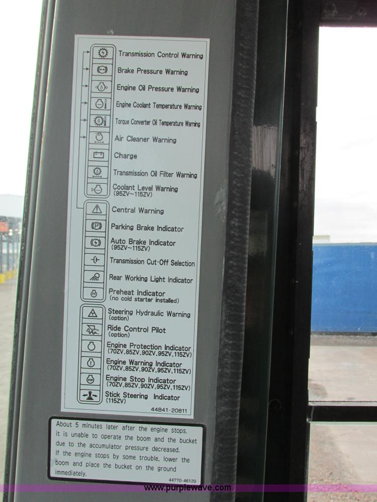 image for item I4965 2006 Kawasaki 50ZV wheel loader