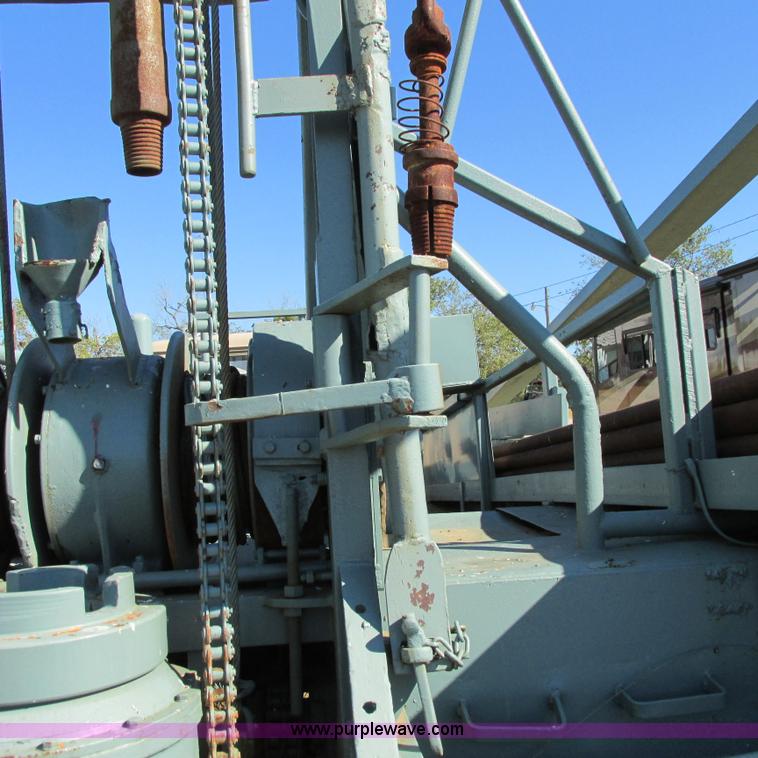 image for item I4981 1980 International F1954 truck with Mayhew drill rig