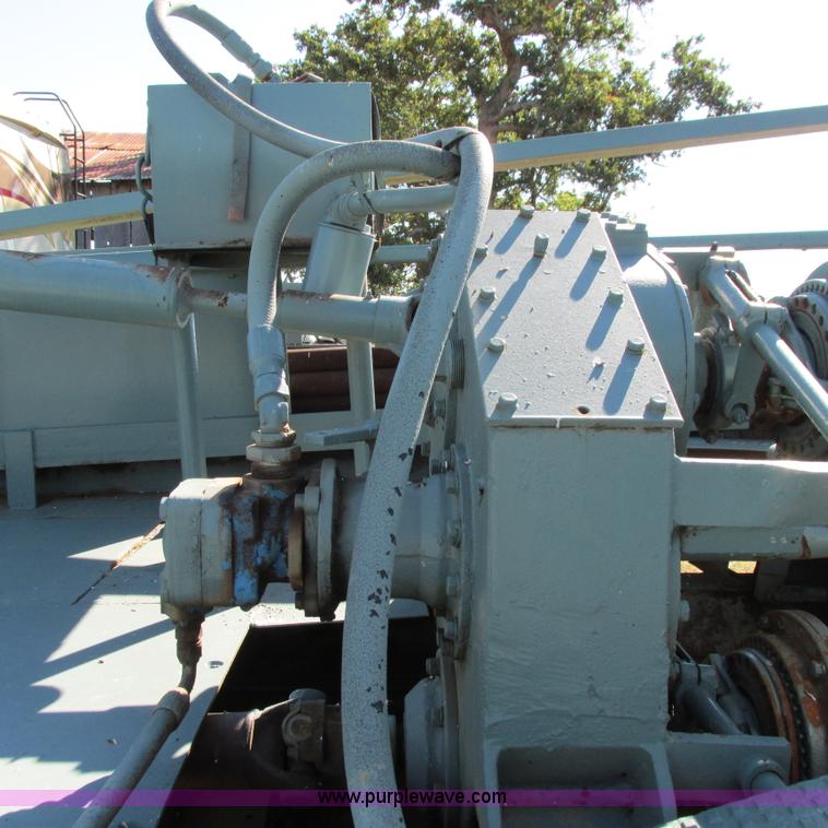 image for item I4981 1980 International F1954 truck with Mayhew drill rig