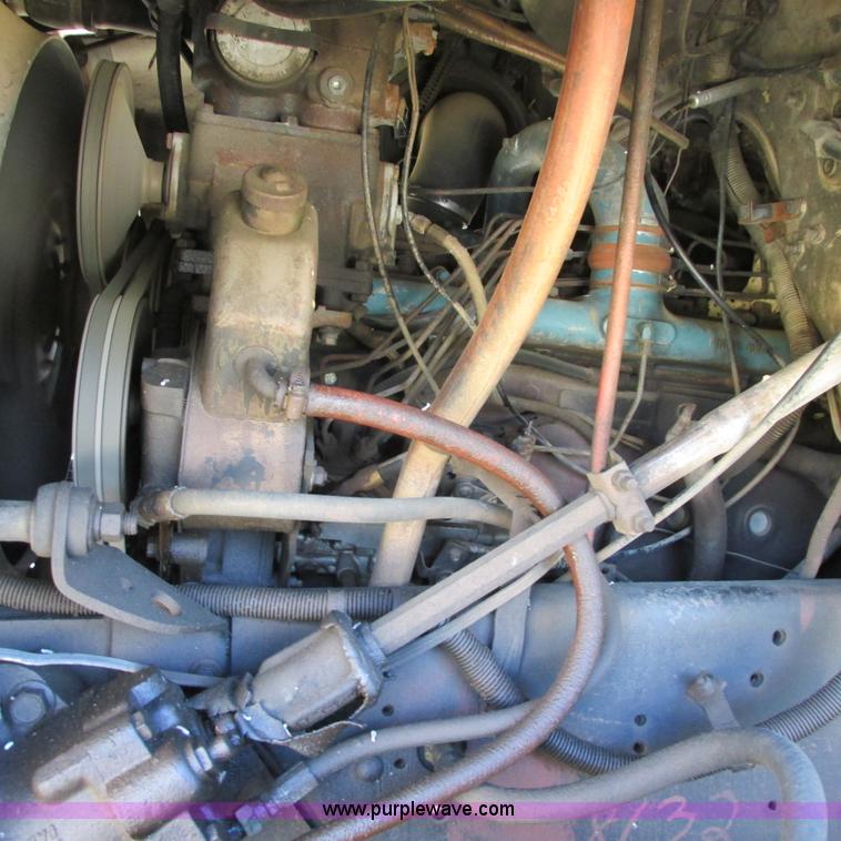 image for item I4981 1980 International F1954 truck with Mayhew drill rig