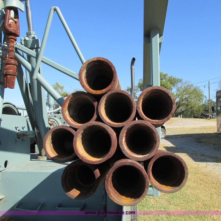 image for item I4981 1980 International F1954 truck with Mayhew drill rig