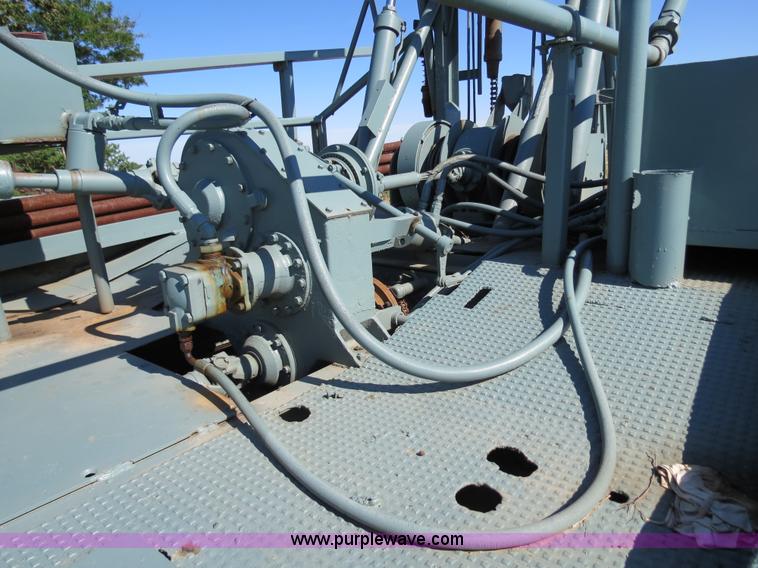 image for item I4981 1980 International F1954 truck with Mayhew drill rig