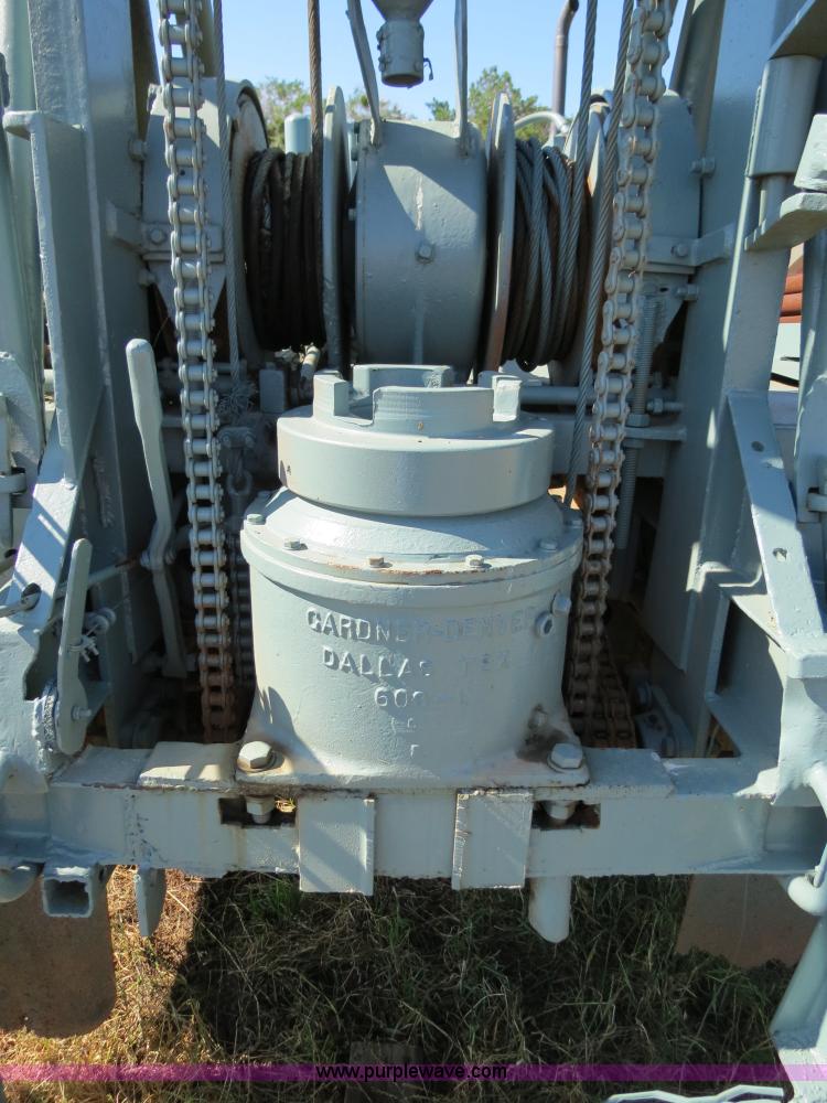 image for item I4981 1980 International F1954 truck with Mayhew drill rig