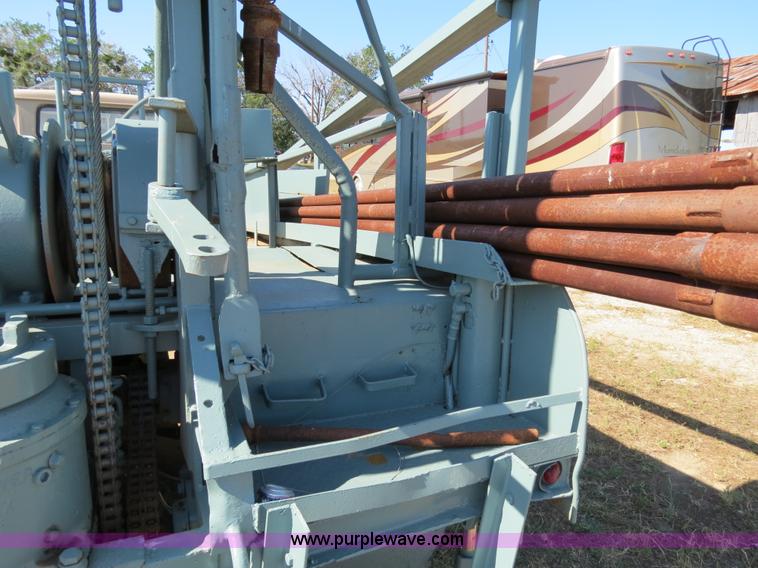 image for item I4981 1980 International F1954 truck with Mayhew drill rig