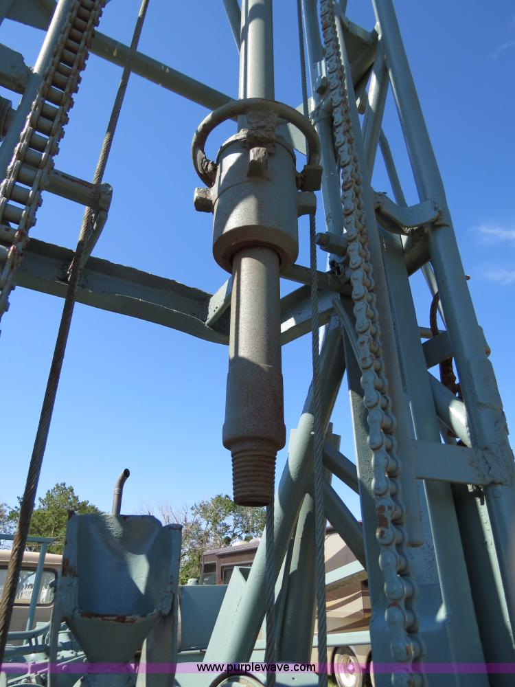 image for item I4981 1980 International F1954 truck with Mayhew drill rig