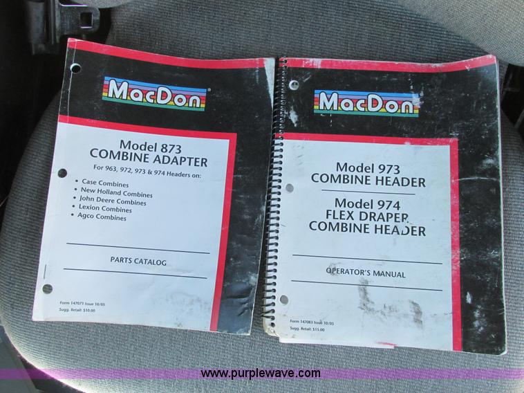 image for item A8649 2004 Case IH 2388 combine