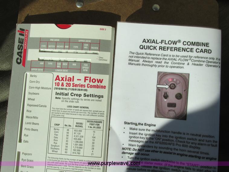 image for item A8651 2008 Case IH 8010 combine