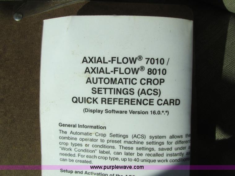 image for item A8651 2008 Case IH 8010 combine