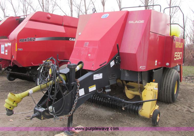 image for item A8653 1998 New Holland 590 square baler