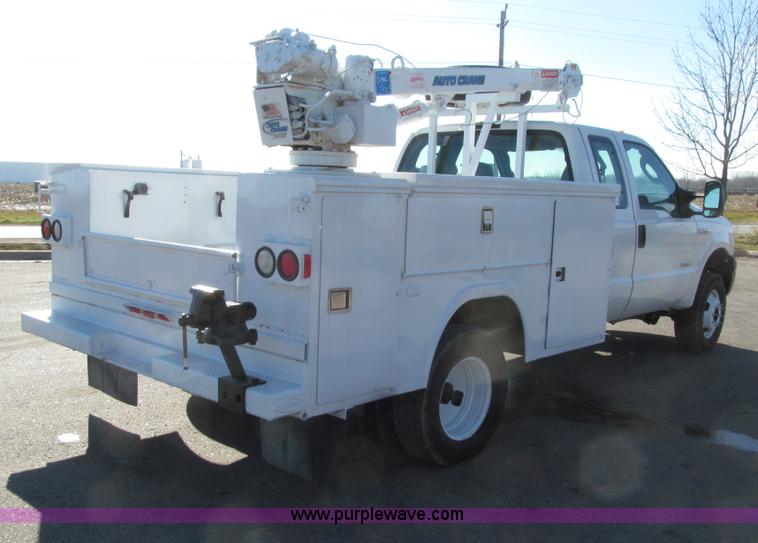 image for item E4636 2006 Ford F350 Super Duty XL SuperCab service truck