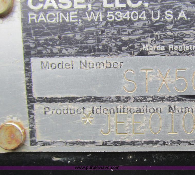 image for item E5219 2004 Case IH STX500 4WD Quadtrac tractor