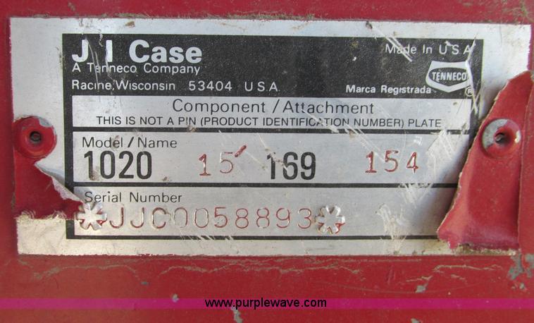 image for item E5227 Case IH 1020 flex head