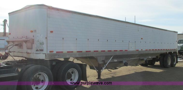 image for item E5229 1981 Timpte Super Hopper bottom dump trailer