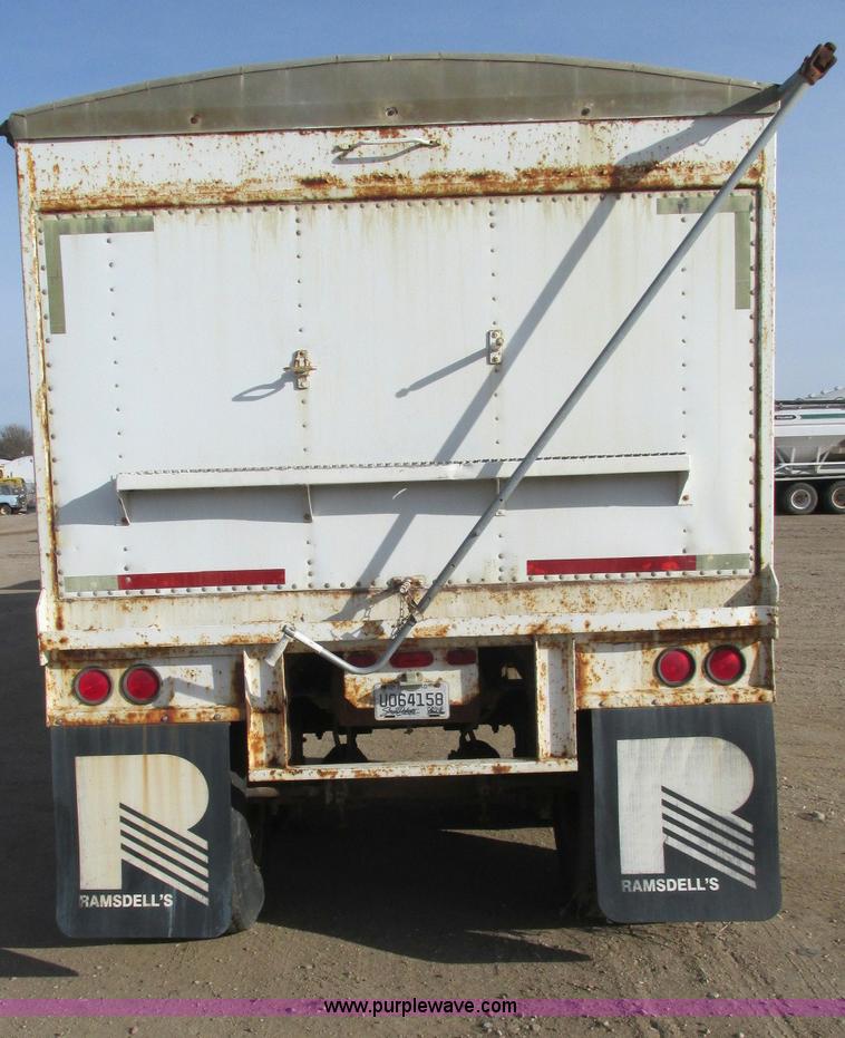 image for item E5229 1981 Timpte Super Hopper bottom dump trailer
