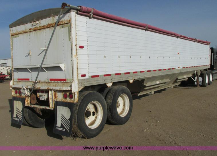 image for item E5229 1981 Timpte Super Hopper bottom dump trailer