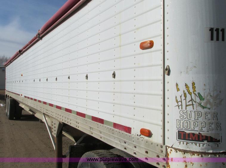 image for item E5229 1981 Timpte Super Hopper bottom dump trailer