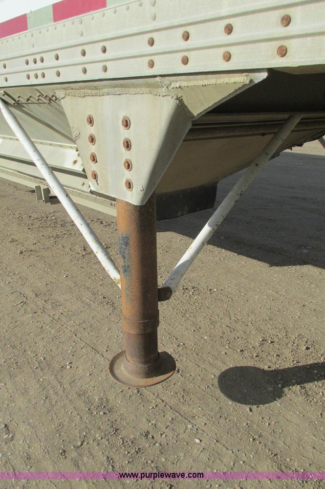 image for item E5229 1981 Timpte Super Hopper bottom dump trailer