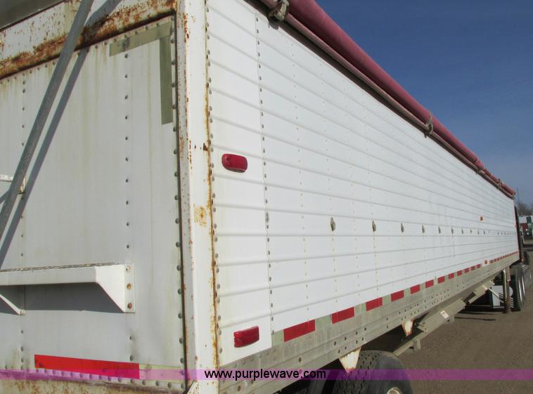 image for item E5229 1981 Timpte Super Hopper bottom dump trailer