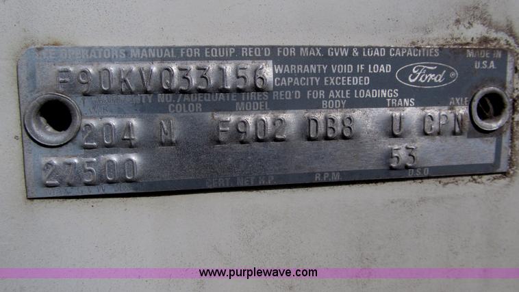 image for item F7150 1973 Ford 902 cab and chassis