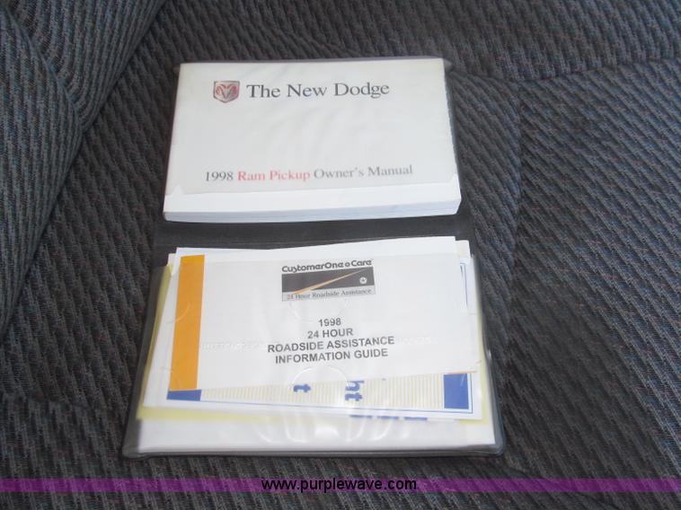 image for item F7188 1998 Dodge Ram 1500 service truck