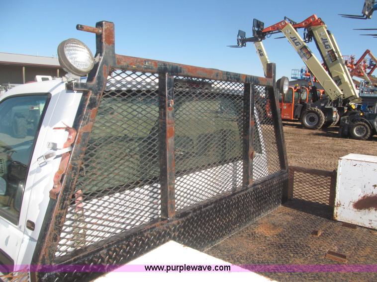 image for item F7189 1997 GMC Sierra 3500 SL flatbed truck