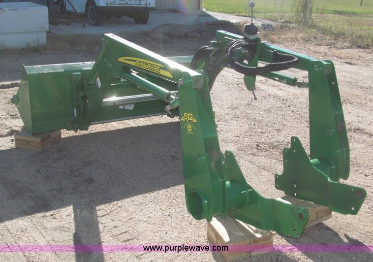 image for item F7190 2006 John Deere 512 loader attachment