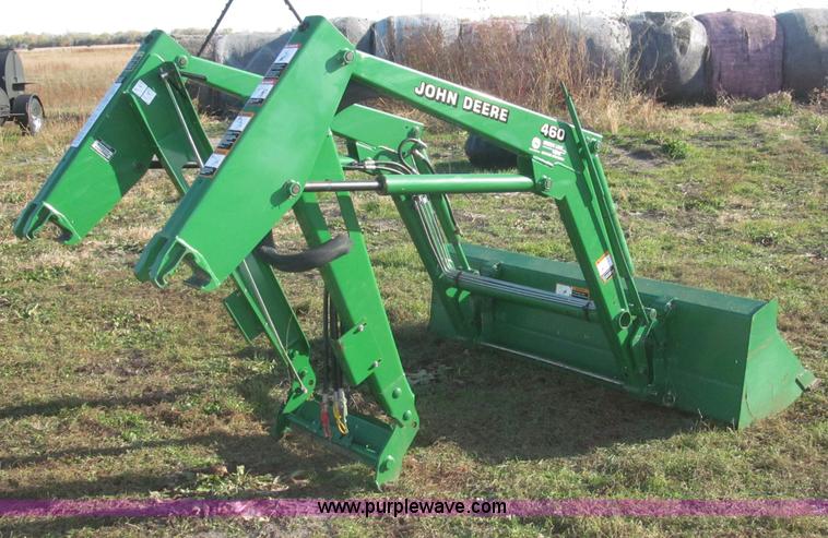 image for item F7191 John Deere 460 loader attachment