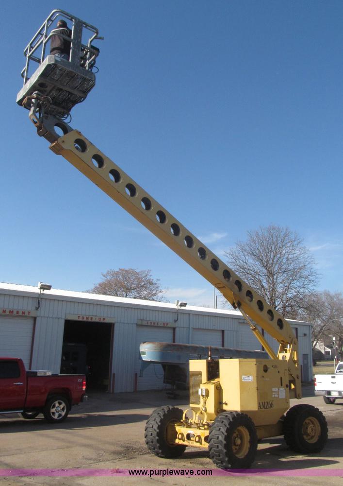 image for item F7198 1993 Grove AMZ-66 rough terrain boom lift