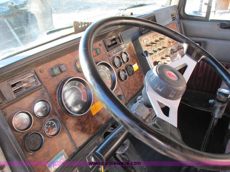 image for item I4214 1996 Kenworth T600 tri axle semi truck