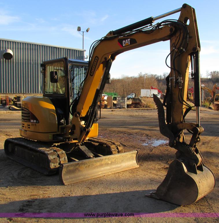 image for item I4217 2011 Caterpillar 305.5D CR mini excavator