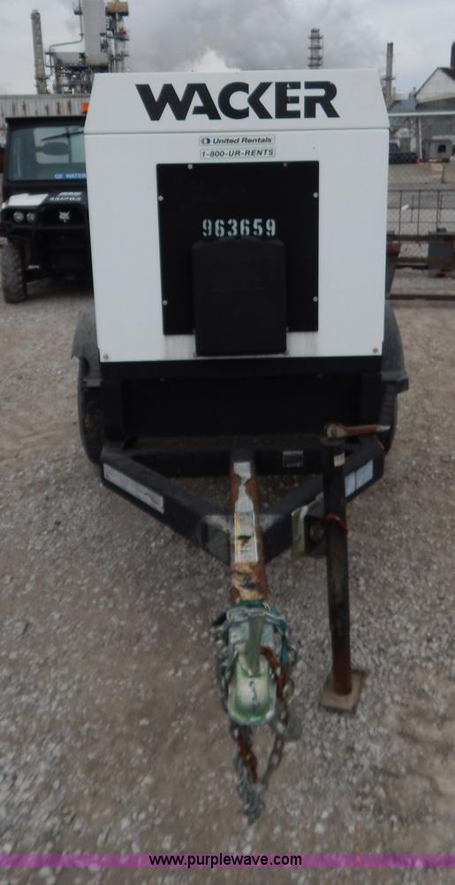 image for item AW9191 Wacker G25 generator