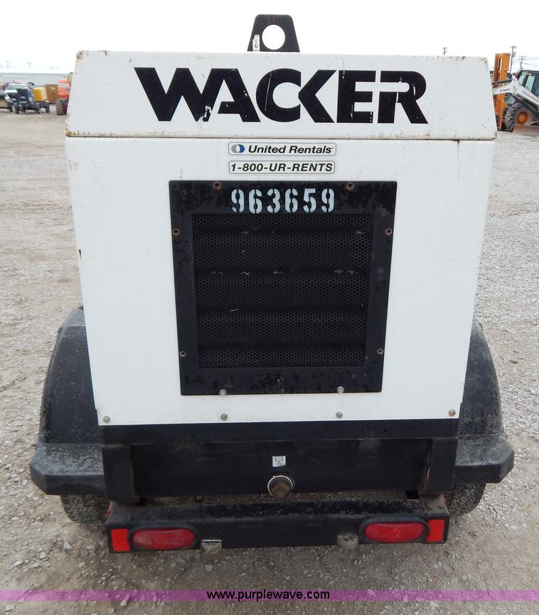 image for item AW9191 Wacker G25 generator