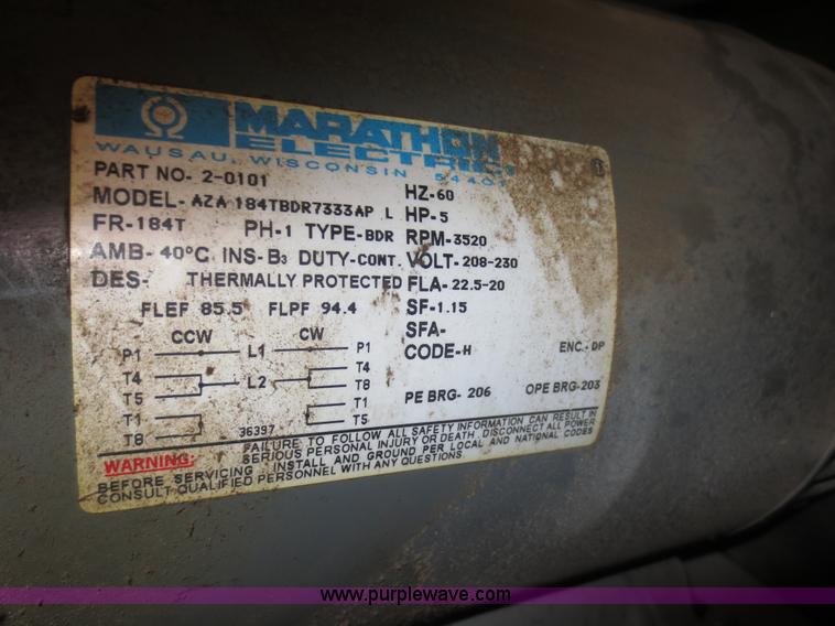 image for item F6746 MI-T-M Corporation air compressor