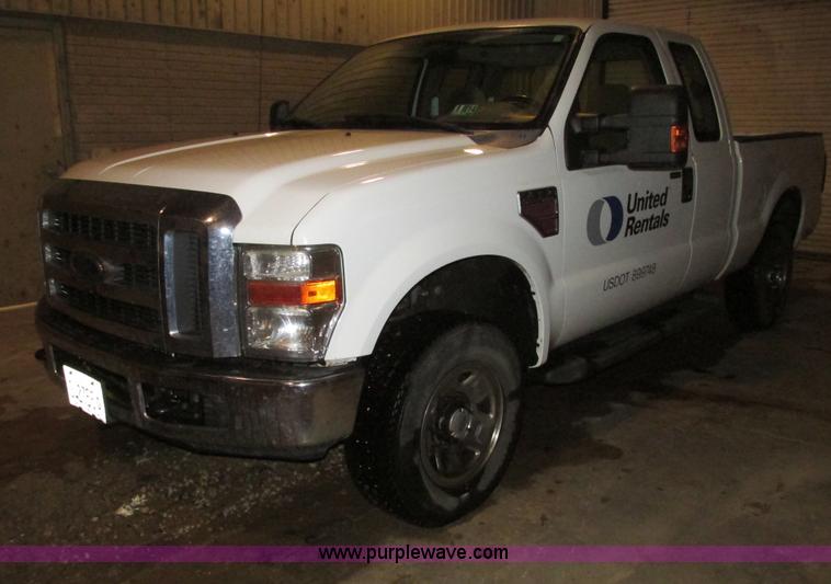 image for item G9186 2008 Ford F250 XLT Super Duty SuperCab service truck