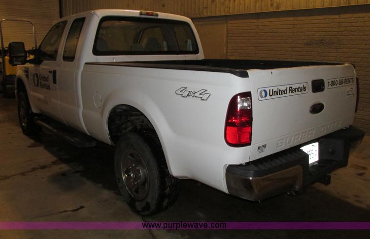 image for item G9186 2008 Ford F250 XLT Super Duty SuperCab service truck
