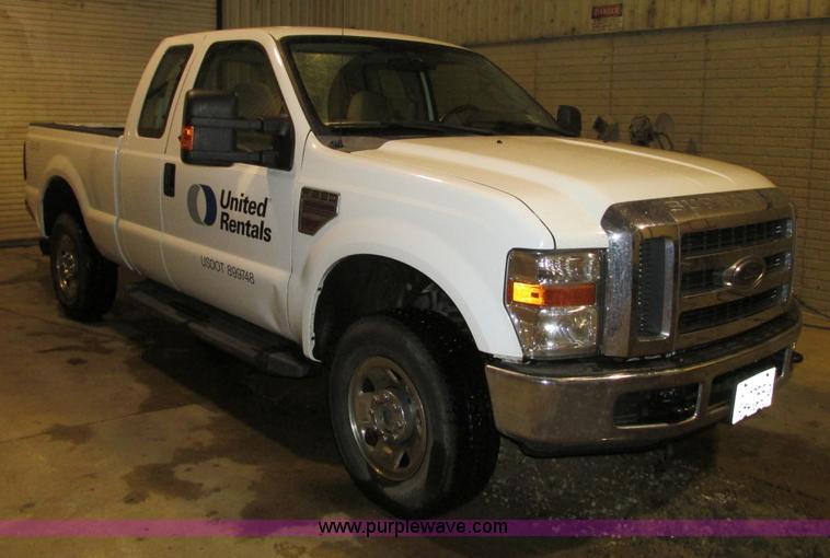image for item G9186 2008 Ford F250 XLT Super Duty SuperCab service truck