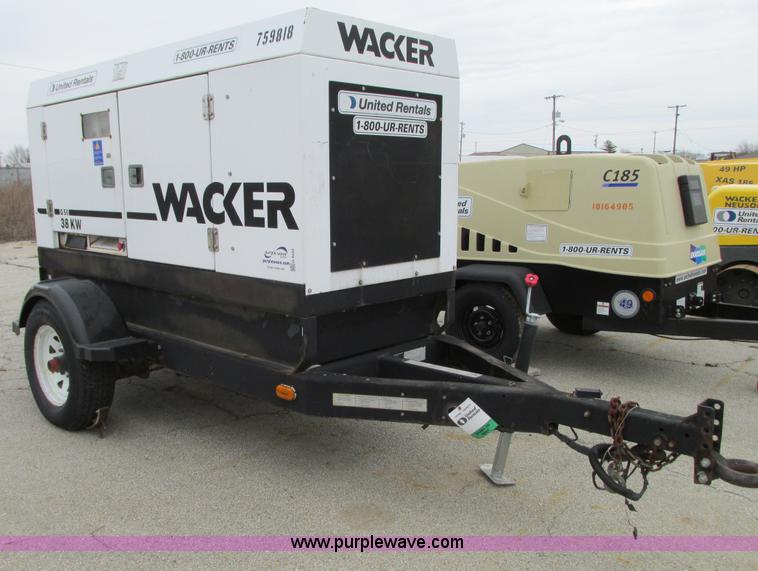 image for item G9222 2005 Wacker G50 generator