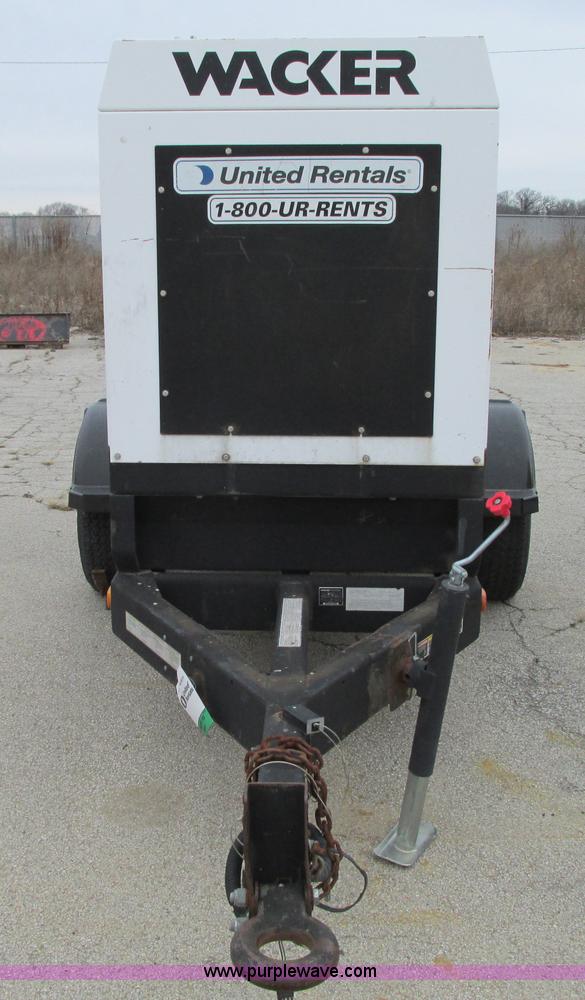 image for item G9222 2005 Wacker G50 generator