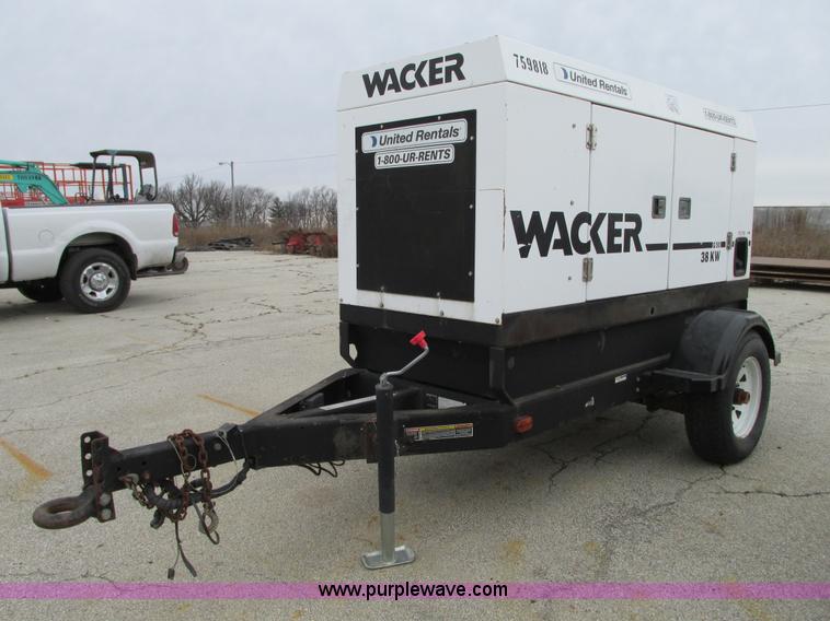 image for item G9222 2005 Wacker G50 generator