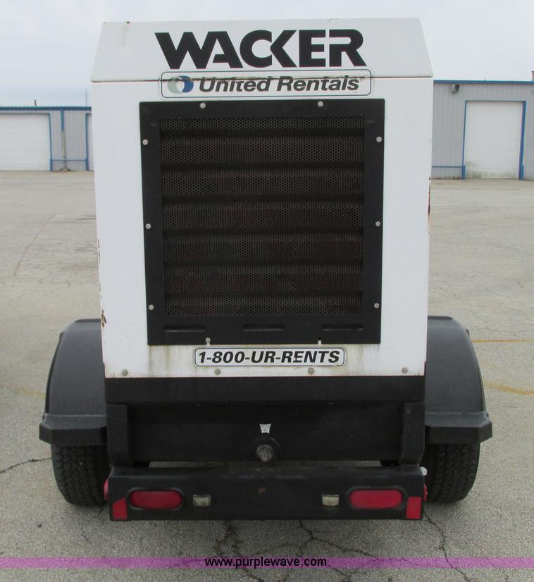 image for item G9222 2005 Wacker G50 generator