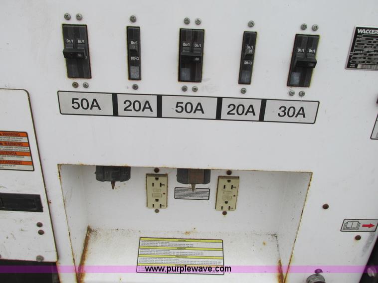 image for item G9222 2005 Wacker G50 generator