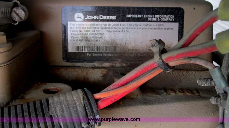 image for item G9222 2005 Wacker G50 generator