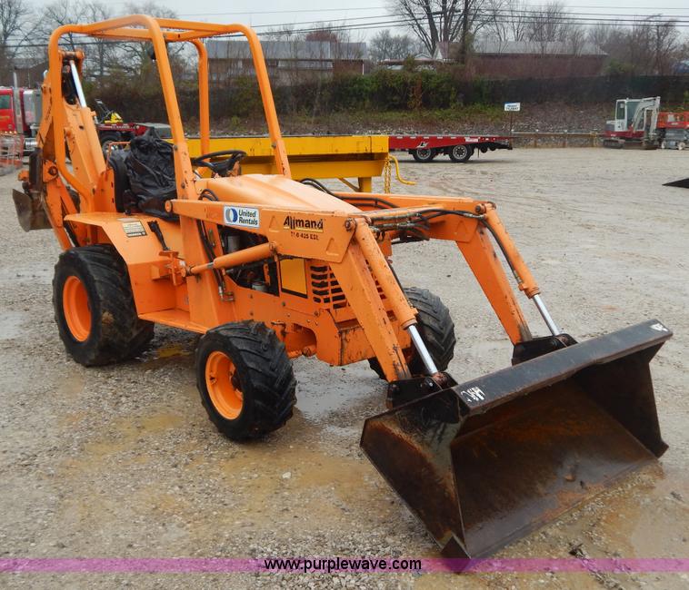 image for item H3913 2007 Almand TLB425ESL compact backhoe