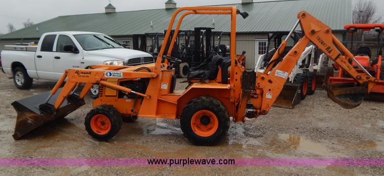 image for item H3913 2007 Almand TLB425ESL compact backhoe