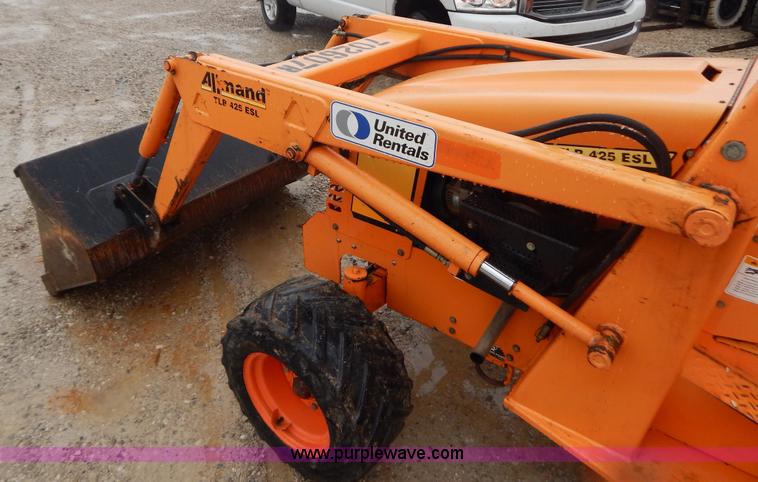 image for item H3913 2007 Almand TLB425ESL compact backhoe